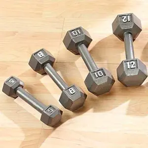 77925 Standard Hex Dumbbells, 5 lb