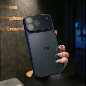 Apple iPhone 17 Case with Logo, Full Coverage Matte Finish, Compatible with iPhone 15 Plus, iPhone 14 Pro, iPhone 13, 12, 11 Promax