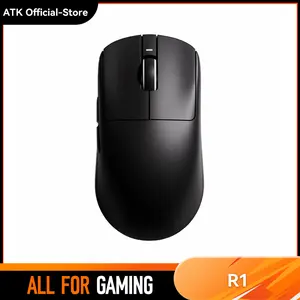 ATK VXE R1 Series Ice-Feel Wireless Gaming Mouse | PAW3395 SE/PAW3395 Sensor | 125–4000 Hz | 48–55 g | for FPS MOBAs & RTS gamer gift | VALORANT CS go2 Esports Gear | computer PC games competitive equipment peripherals