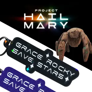 Grace Rocky Save Stars | Keychain w/ NFC Tag
