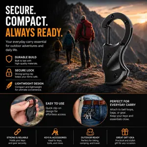 Small Keychain Pocket Tool, Essential for Hunting and Camping