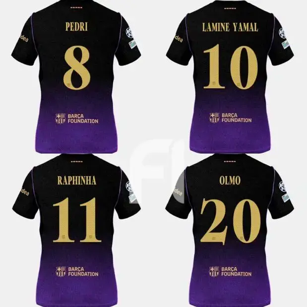 Premium Black Purple Soccer Jersey, Breathable Quick Dry Football Shirt, Short Sleeve Athletic Sportswear for Men & Women, Match Day Fan Jersey