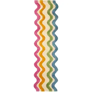 Rugs.com x HappyRugs Wavy Rug