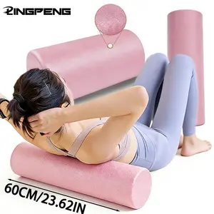 Yoga back foam roller, foam massage roller, deep tissue massager, suitable for Pilates and fitness, portable gym equipment