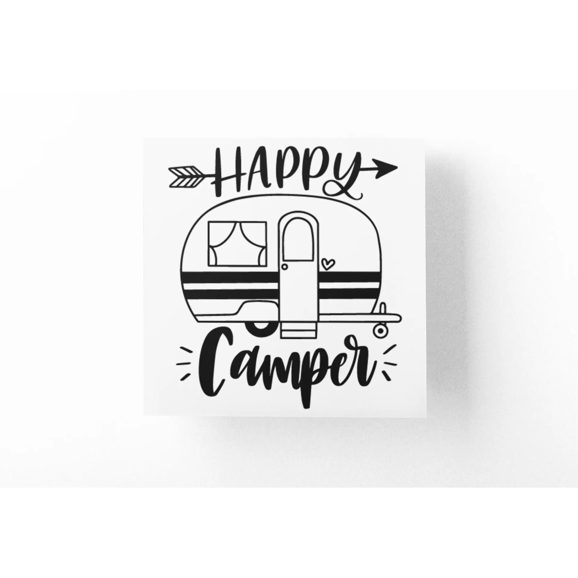 Happy Camper Adventure Sticker