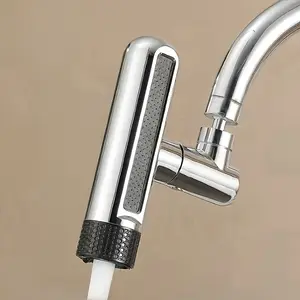 1pc Modern 360° Rotating Faucet Nozzle Replacement Parts with 6 Nozzle Modes for Kitchen Sink, Metal and Plastic Materials, Splash-Proof Design, A Great Gift for Gifting