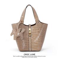 CROC LUXE-Khaki
