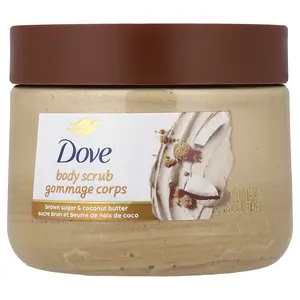 Dove Body Scrub, Brown Sugar & Coconut Butter, 15 oz (425 g) Dove Body Scrub, Brown Sugar & Coconut Butter, 15 oz (425 g)