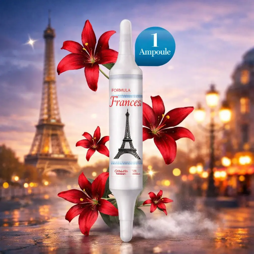 Bio Complex French Formula Bioactivo 15ml Liquid Hair Ampoule - Keratin-Rich 1-Time Use Dominican Luxury Haircare, Dry/Wavy Hair Repair, Lightweight Shine Boost Treatment, Biodegradable, 1 Pack (For Adults), Enhances Hair Fiber Strength