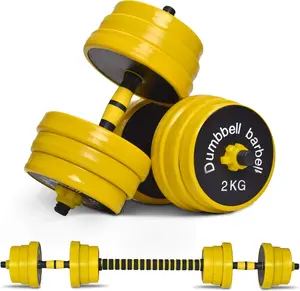 Adjustable Dumbbell & Barbell Set – 3-in-1 Home Workout Weights for Full-Body Strength Nice Choice