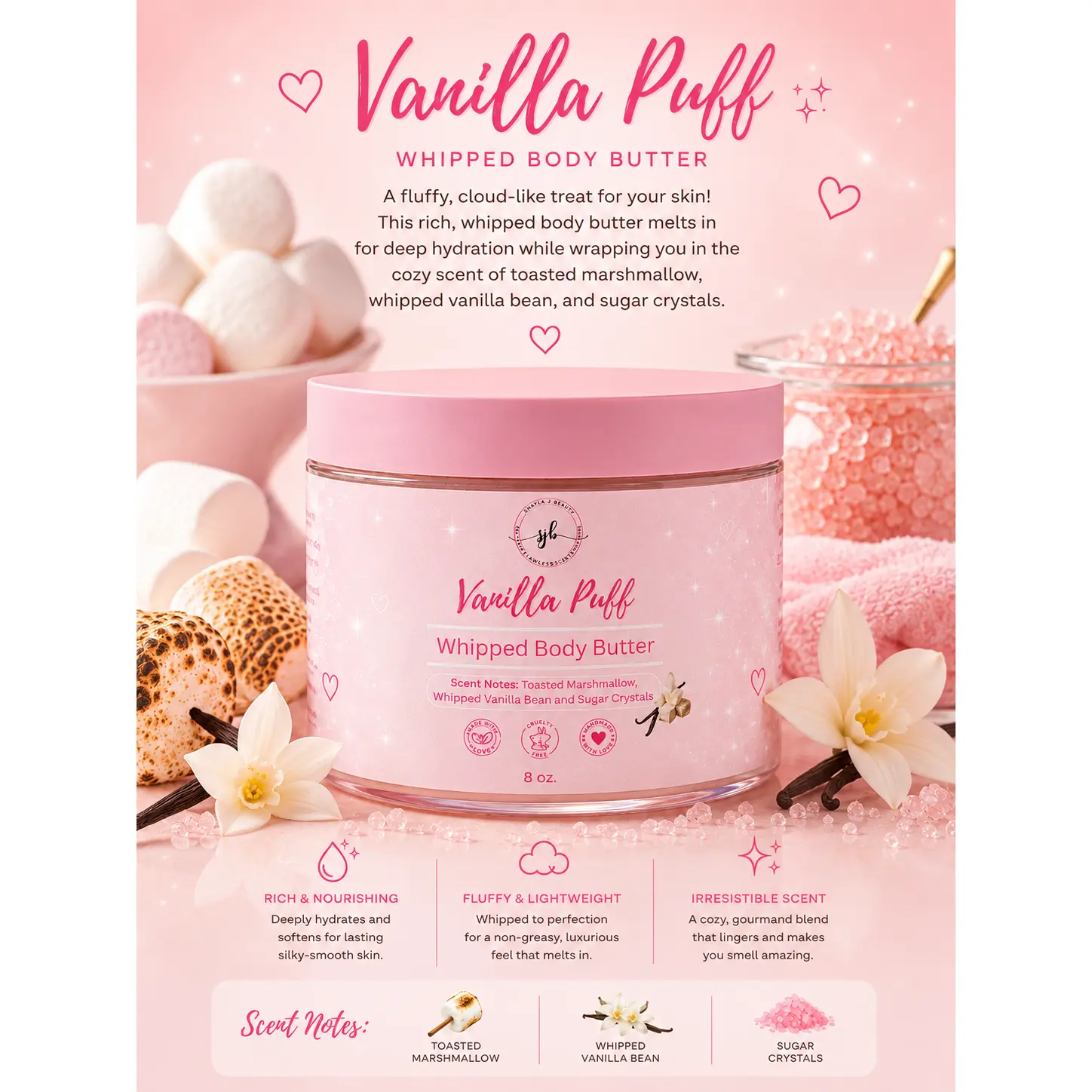 Shayla J Beauty | Whipped Body Butter