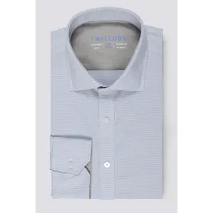 Leader Houndstooth // Grey Blue