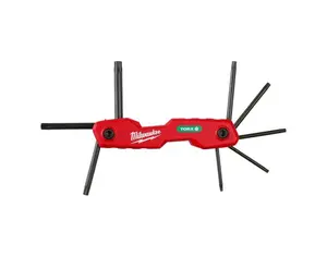 Milwaukee 48-22-2184 8-Key Folding Hex Key Set - Torx