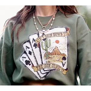Western Cards Sweatshirt