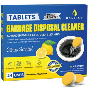 Garbage Disposal Cleaner Deodorizer Tablets - 24 Pack Garbage Disposal Cleaner Deodorizer Tablets - 24 Pack