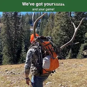 | Available in Packs of 5 Deer or Elk Quarter Bags or 1 Deer Body Bag | Strong, Reusable, Breathable, Stretchable Meat Bags | Vacuum Sealed - Saves 50% Space