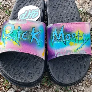 Rick and Morty (Reebok Slides) Footwear Flipflop Slipper Shoe