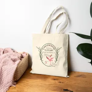 Emotional Support Shopping Bag Canvas Tote