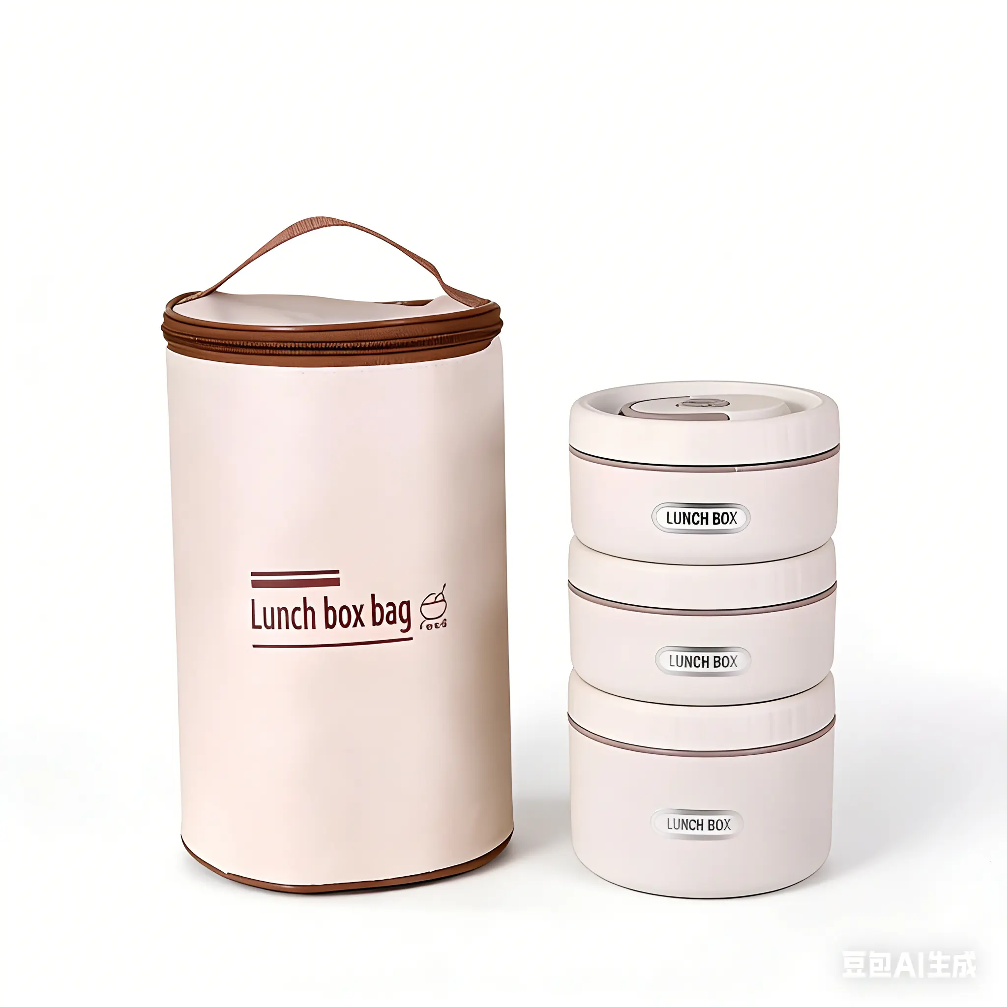 Portable Insulated Heatable Lunch Box Set - 3/4 Layers, 1.5L Large Capacity, 304 Stainless Steel, Hot Food Lunch Container, Lightweight, Leakproof, Airtight, Flavor-Lock, Microwave Safe, Easy to Clean for Office Workers, Meal Prep Containers Reusable