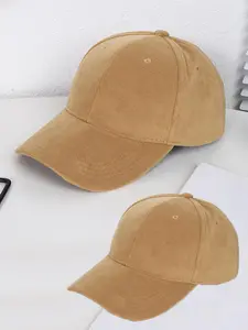 Solid Color Suede Baseball Cap, Casual Outdoor Sports Hat for Men & Women, Fashion Accessories for Daily Wear
