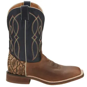 Tony Lama Mens Landgrab Square Toe  Casual Boots Mid Calf - Black, Brown