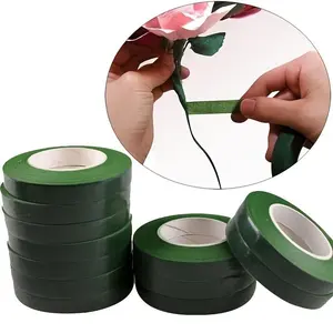 3 pcs DIY Green Florist Item Adhesive Flower Tape Adhesive Strips