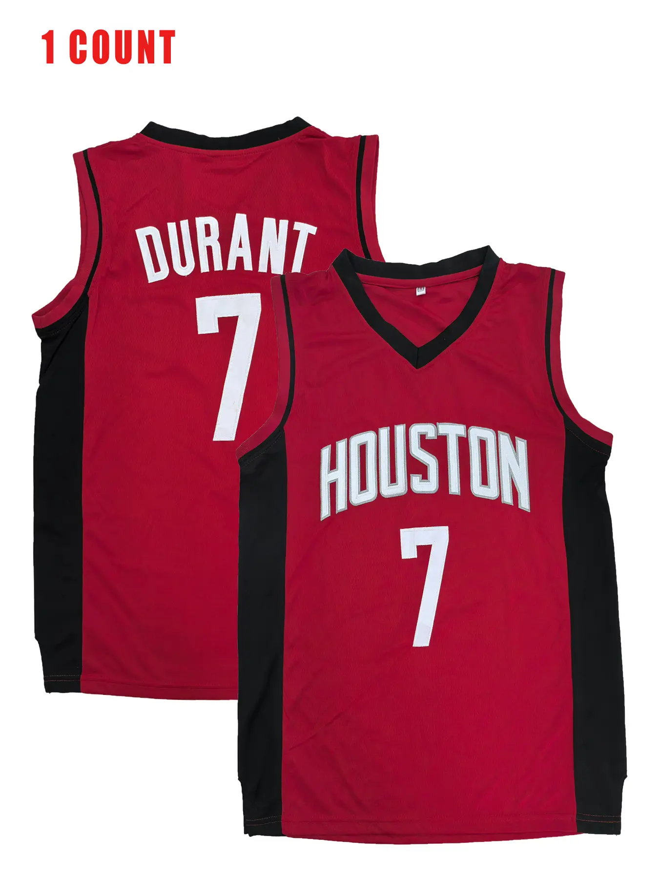 Men's Embroidered Basketball Jersey Number 7, Quick-Dry Sportswear for All Seasons, Loose-Fitting Outdoor Athletic Wear, Workout Clothes, Gym Athletic Clothes, Jersey Tops, Quick Drying Tops