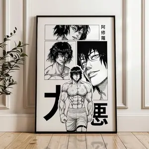 Ohma Tokita Manga Poster, Kengan Ashura Wall Art
