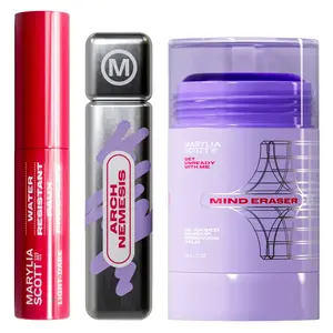 Water-Resistant Bundle - Water Resistant Freckles, Water & Oil Resistant Brow Gel, & Mind Eraser Makeup Remover Stick Flawless Cosmetic Balm