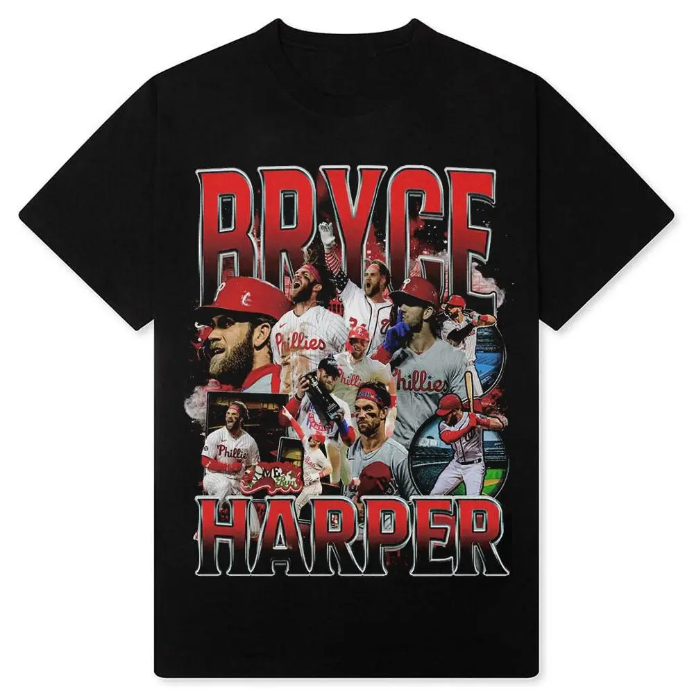 Bryce Harper Game Day Vintage Graphic Shirt Retro Baseball Fan Gift T-Shirt