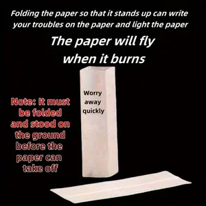 10/50 Sheets Flying Paper Magic Props, Close-Up Street Stage Magic Performances, Lively Party Atmosphere, Surprise Magic Props, Magicians