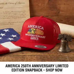 250th Anniversary 1776-2026 American Independence Commemorative Baseball Cap –   Perfect for Daily Casual Outdoor Wear