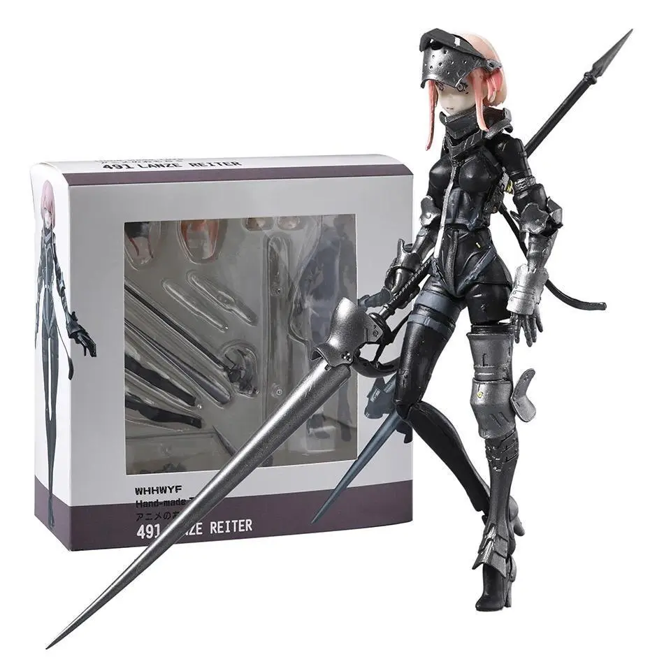 Figma 491 FALSLANDER Lanze Reiter PVC Action Figure, Unisex 14.5 cm (5.7 inch) Collectible Model Toy with Figma 491 Box