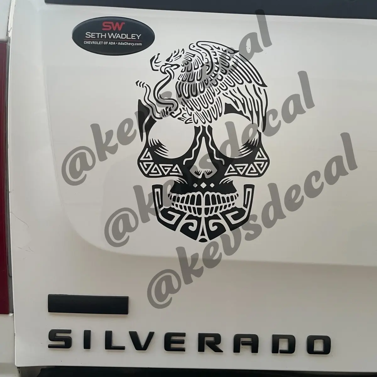Mexican skull eagle Mexican skull eagle