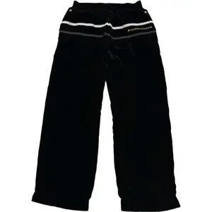 Chrome Hearts Y Not Velour Track Pants Black