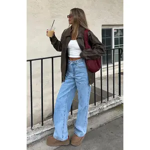 Calliope Light Wash Mid Rise Slouchy Jeans