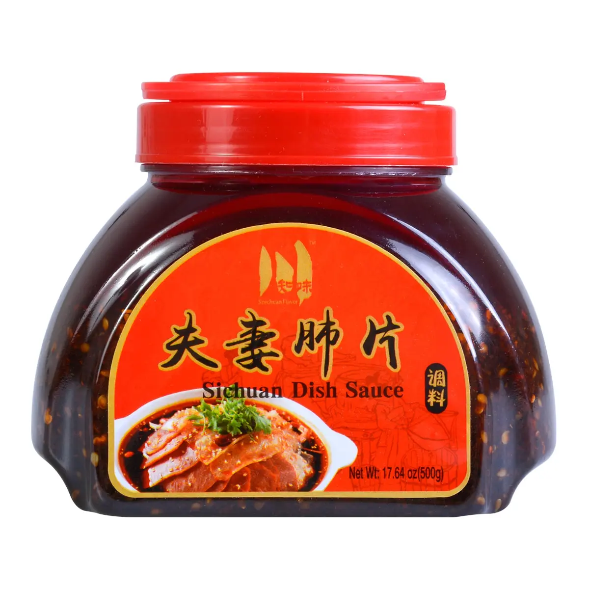 SZECHUAN FLAVOR CHUANZHIWEI Sichuan Dish Sauce 500g