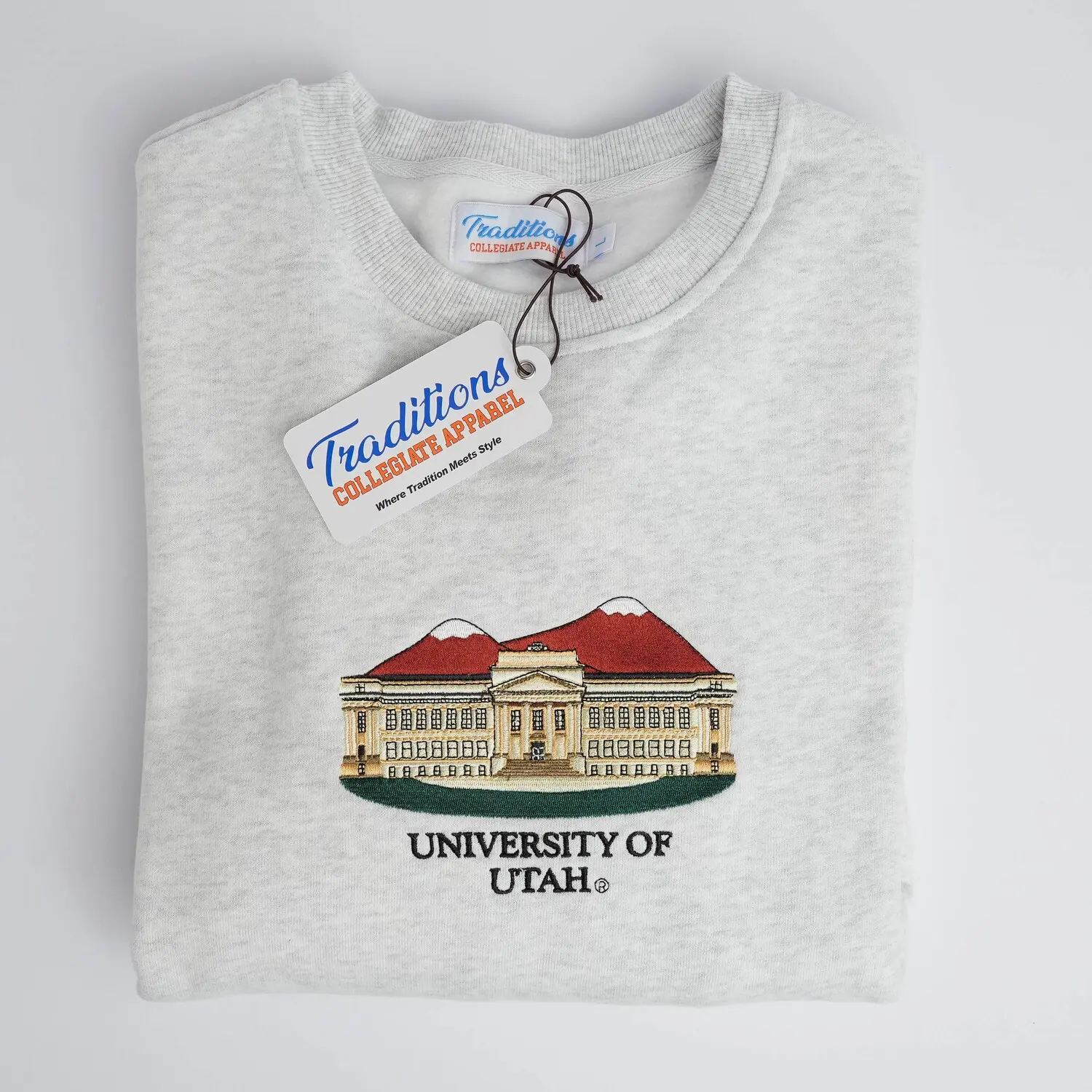 Utah Crewnecks, Embroidered Sweatshirt