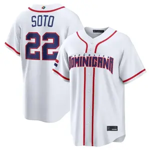 2026 Juan Soto #22 Dominican Republic World Baseball Classic Jersey