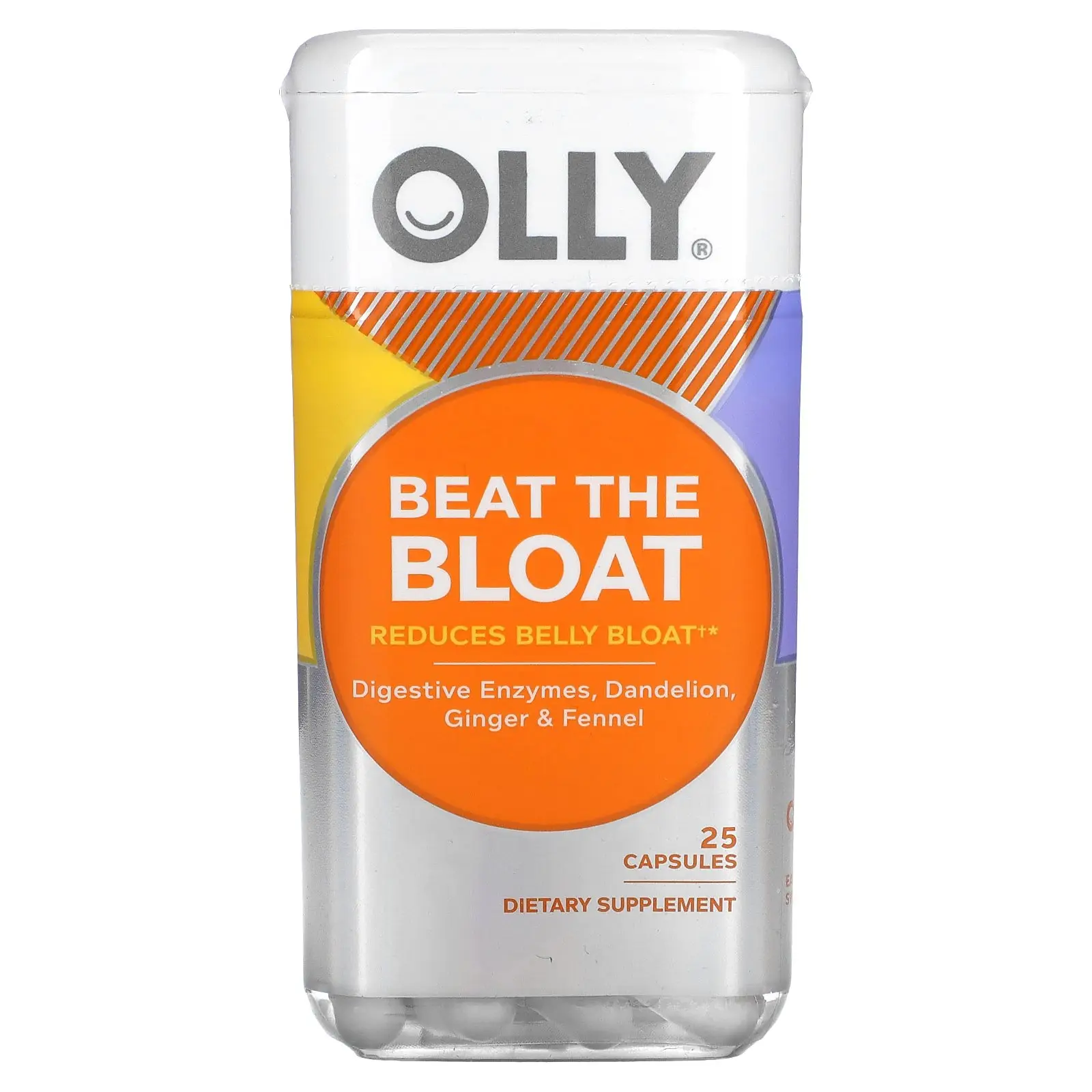 OLLY Beat the Bloat, 25 Capsules