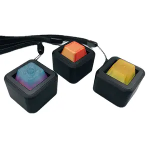 3D Printed Single Key Mechanical Keyboard Switch Fidget Keychain