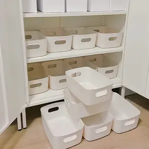 10-piece Set Multi-functional Storage Box – Perfect for Cosmetics, Snacks, Etc. – Durable Plastic Organizer Box Suitable for Kitchens, Bathrooms, and Dorm Rooms, Home Decor Organiser, Home Organizers, Plastic Storage Bins