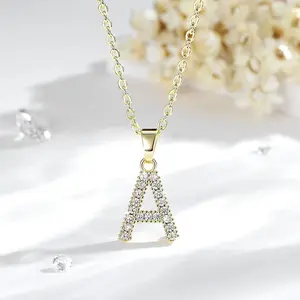 Initial "A" Pendant