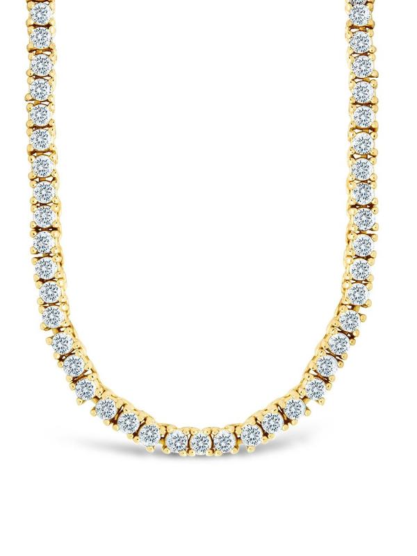 Mirabell Adjustable CZ Tennis Necklace