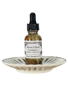 Sana Mana Apothecary "Siren's Gaze" Command + Influence Ritual Botanical Oil Handcrafted Herbal Blend