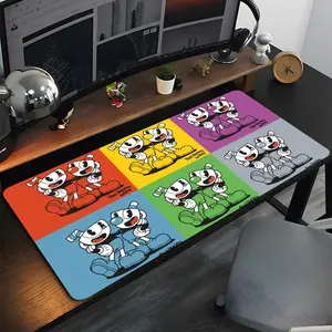 Cuphead Games Mouse Pad High Quality Natural Rubber Gaming Mouse Pads The Most Professional Washable Laptop Mouse Pad
