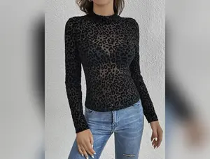 Brake Lights Sheer Mesh Top