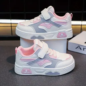 2025 Back-to-School Season Boys' and Girls' New Fashion Campus Sneakers with Soft Soles, Patterns, Elegant Stitching Lines Students, Suitable School, Outdoor Activities, Daily Wear, and Travel