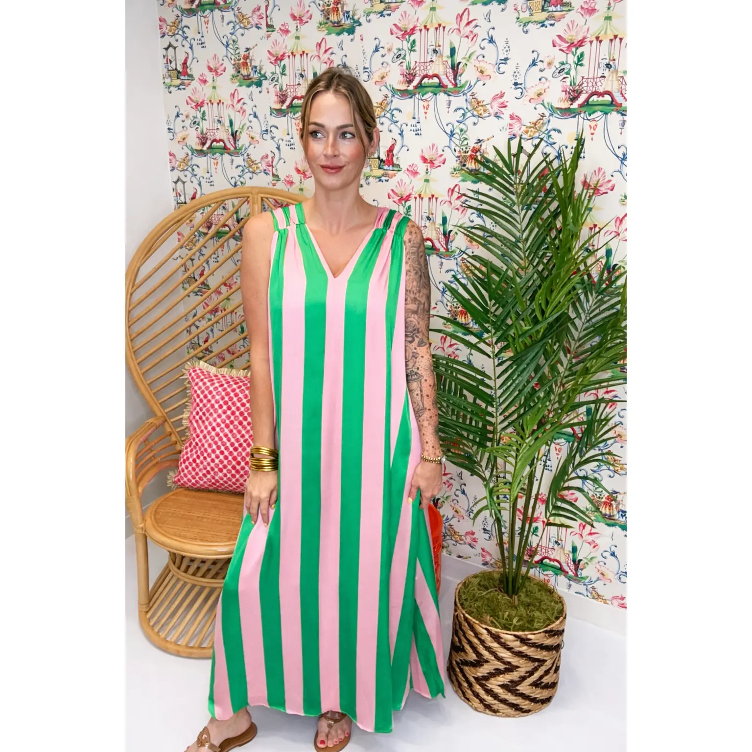 The Jolene Maxi in Summer Fling-AS