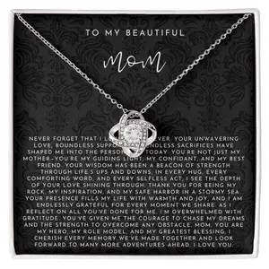 To My Beautiful Mom Gift, Mother's Day Gifts, Mom Gifts, Mom Jewelry, Mom Present